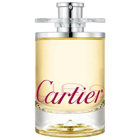eau de cartier zeste de soleil